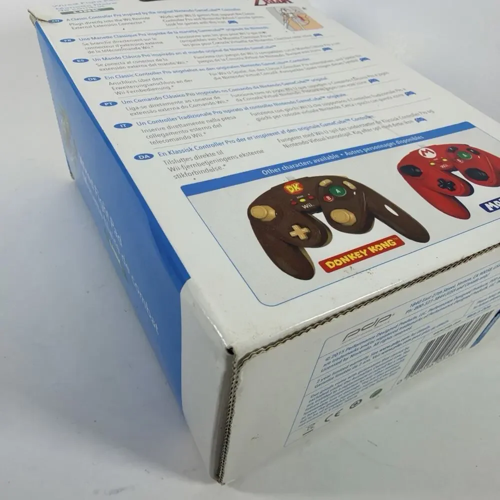 PDP Zelda Link Wired Fight Pad Controller for Nintendo Wii U / Wii – Sealed